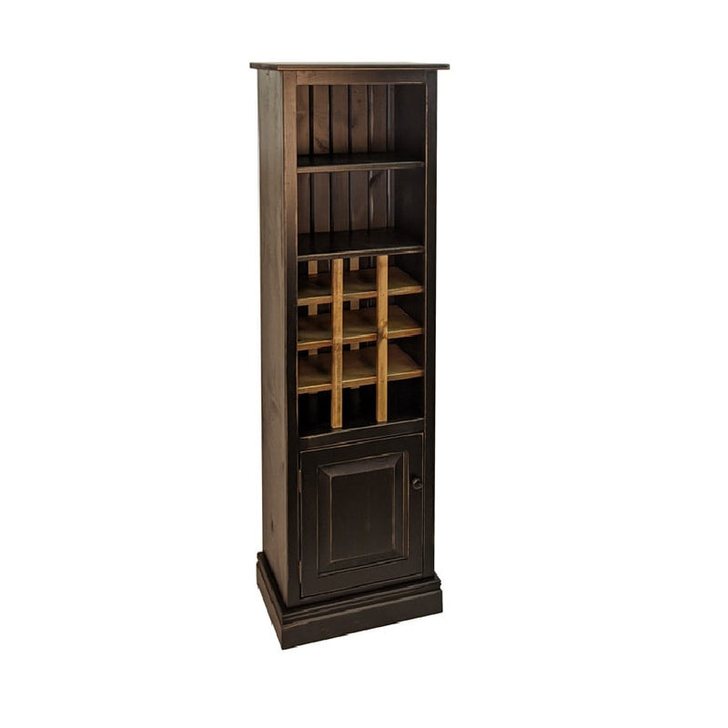 Handcrafted Wine Cabinet Authentic Canadian Made Rustic Pine Furniture