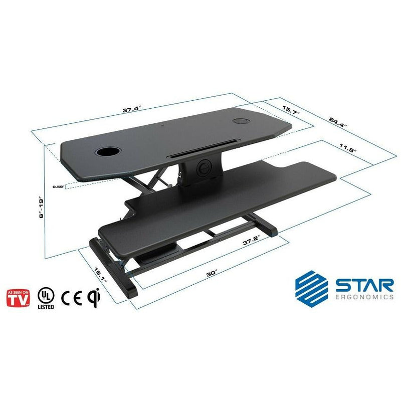 Star Ergonomics Electric Standing Desk , SE09E2WB