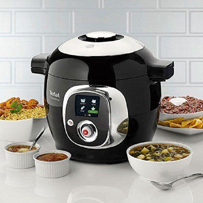 T-fal CY7018CA Cook4me 6L All-In-One Multicooker, Black - With Manuf W