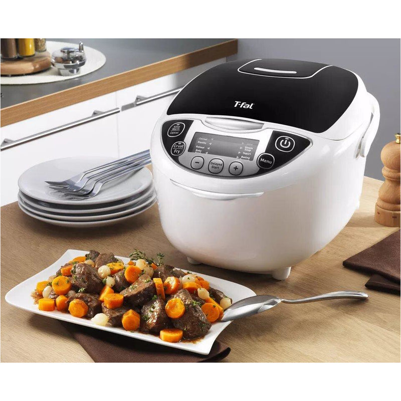 T-fal 10 in 1 Rice and Multicooker RK705851, 10-cup Capacity "Blemished Packaging- Refurbished -3 Months Warranty"